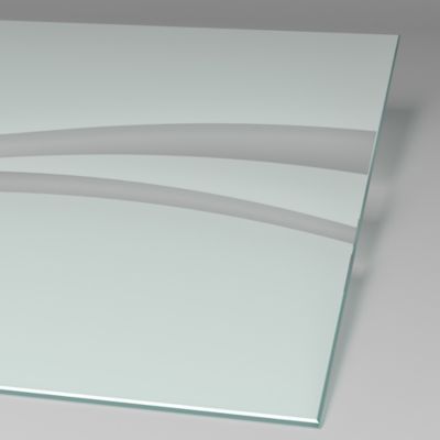 Pare-baignoire pivotant 2 volets, 113 x 140 cm, verre transparent anticalcaire 5 mm, Schulte Liane