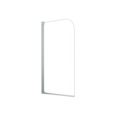 Pare baignoire pivotant 70x130cm en verre trempé écran baignoire profil blanc Océan