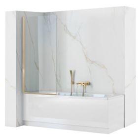 Pare-Baignoire REA Elegant Gold 80