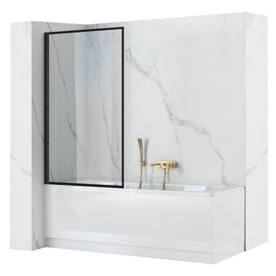 Pare-Baignoire REA Lagos Fix 70 Black