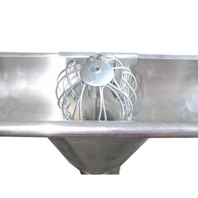 Pare-gravier anti-colmatage universel pour gouttière (Acier zingué). Empêche entrée de feuilles ou débris dans descentes pluviales