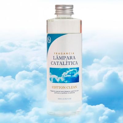 Parfum Cotton Clean pour lampe catalytique (200 ml) - Élimine les mauvaises odeurs, parfume et nettoie l'environnement
