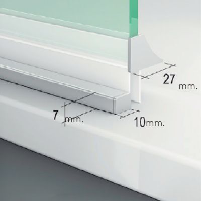 Paroi de baignoire fixe + pivotant droit en verre sécurité ép 6mm anti ...