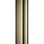 Paroi de douche à l'italienne 200 x 120 cm, verre transparent anticalcaire, profilé finition doré mat, Schulte NewStyle