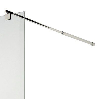 Paroi de douche à l'italienne Cooke & Lewis Onega transparente 120 cm