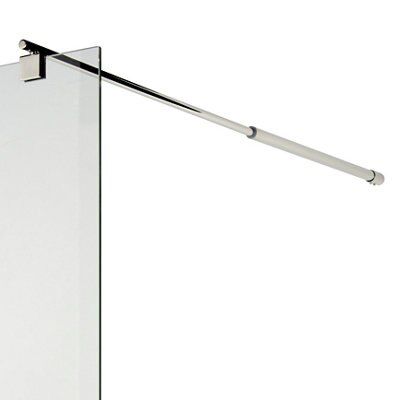 Paroi de douche à l'italienne Cooke & Lewis Onega transparente 90 cm