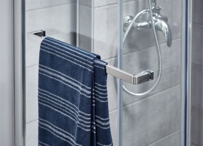 Paroi de douche à l'italienne coulissante GoodHome Naya transparent 140 cm