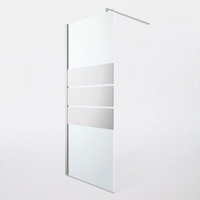 Paroi de douche à l'italienne GoodHome Beloya miroir 120 cm