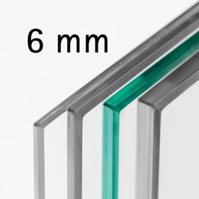 Paroi de douche à l'italienne transparente, profilé doré 120 cm, Schulte Impériale Contoura