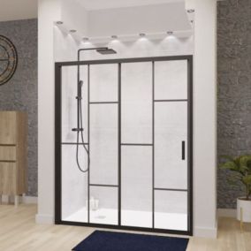 Paroi de douche coulissante verrière ATELIA 160 cm