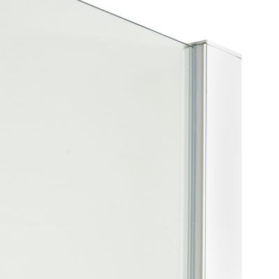Paroi de douche fixe Cooke & Lewis Onega sérigraphiée 90 cm