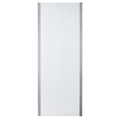 Paroi de douche fixe Cooke & Lewis Zilia transparente 80 cm