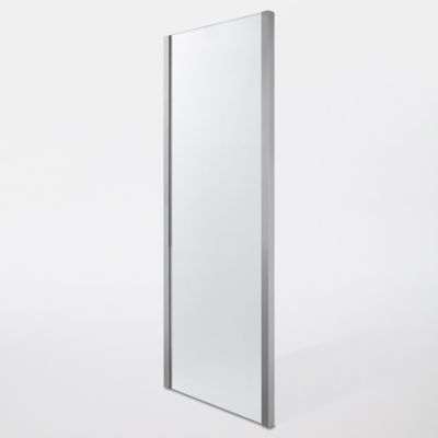 Paroi de douche fixe Cooke & Lewis Zilia transparente 90 cm
