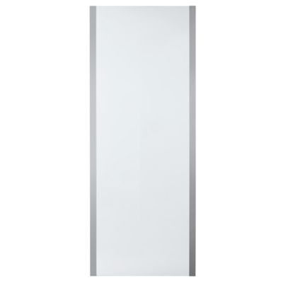 Paroi de douche fixe Cooke & Lewis Zilia transparente 90 cm