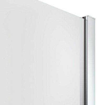 Paroi de douche fixe GoodHome Beloya miroir 80 cm