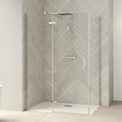 Paroi de douche kinedo Smart Design pivotante (extérieur) sans seuil ...