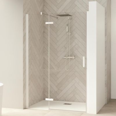 Paroi de douche kinedo Smart Design pivotante (extérieur) sans seuil ...