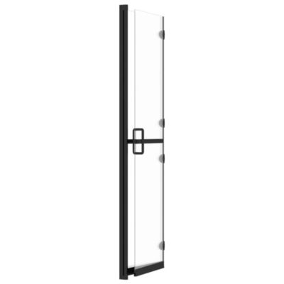 Paroi de douche pliable Verre ESG transparent 100x190 cm vidaXL
