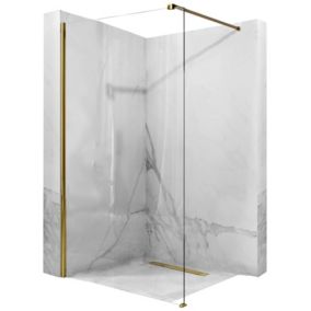 Paroi de douche REA Aero gold 100 - walk in