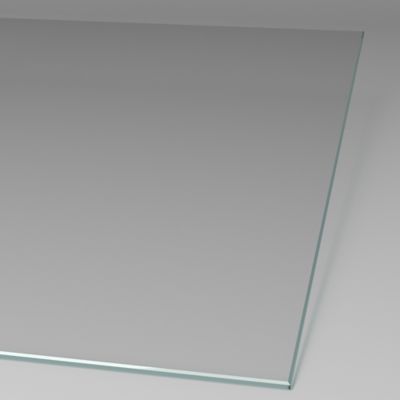 Paroi latérale fixe pour porte de douche pivotante 80 cm NewStyle Schulte verre transparent anticalcaire profilé noir
