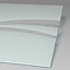 Paroi latérale fixe pour porte de douche pivotante 90 cm NewStyle Schulte verre transparent anticalcaire Liane