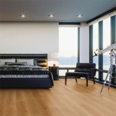 Parquet Chêne contrecollé verni brossé rustique Houston 190X14mm - Longueurs Variables de 400 à 1900mm - 4mm de couche d'usure
