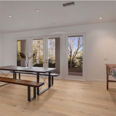 Parquet Chêne contrecollé verni brossé Rustique Sherlock 150x14mm - Longueurs Variables - 4mm de couche d'usure -