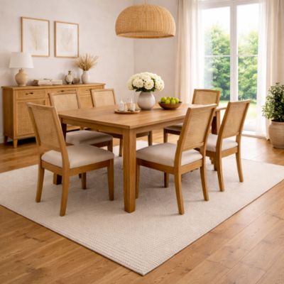 Parquet contrecollé chêne Farm Click Natural huilé rustique, LGMDS, l.19 cm