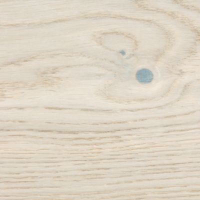 Parquet contrecollé clipsable Belve M en chêne verni blanc