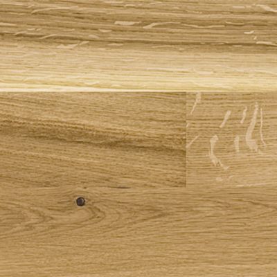 Parquet contrecollé clipsable Elkins XXL en chêne verni aspect naturel