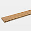 Parquet contrecollé clipsable en chêne GoodHome Liskamm finition vernis satiné coloris naturel l.13 x ép.1,4 cm