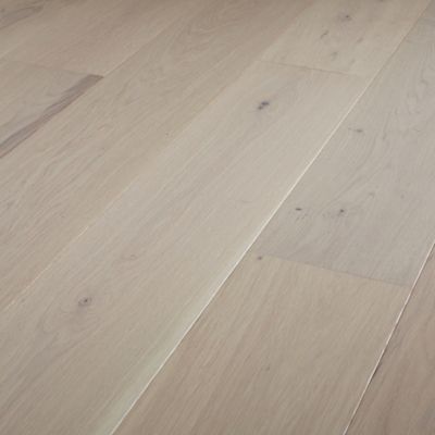 Parquet contrecollé clipsable Goodsir XL en chêne verni coloris naturel