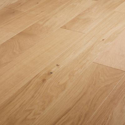 Parquet contrecollé clipsable Hedmark m en chêne huilé aspect naturel