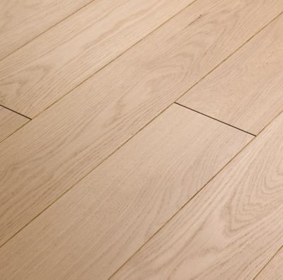 Parquet contrecollé clipsable Lulea L en chêne huilé naturel compatible pièces humides