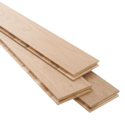 Parquet contrecollé clipsable Lulea M en chêne huilé naturel