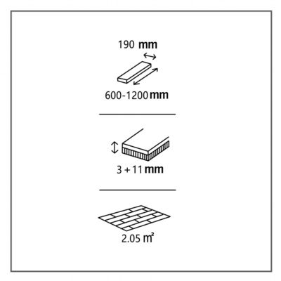 Parquet contrecollé clipsable Lulea XL en chêne huilé naturel