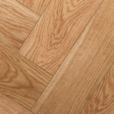 Parquet contrecollé clipsable Marigny bâtons rompus en chêne français verni blond