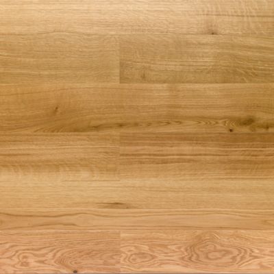 Parquet contrecollé clipsable Marigny L 200 cm en chêne français verni blond