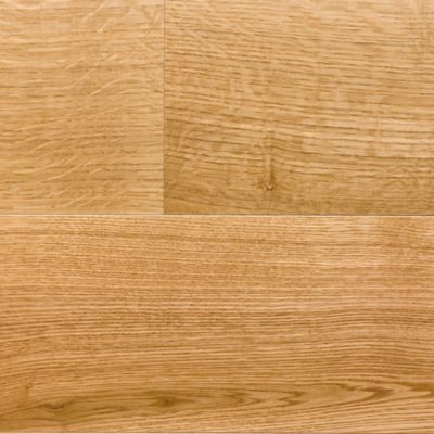 Parquet contrecollé clipsable Marigny L 200 cm en chêne français verni blond