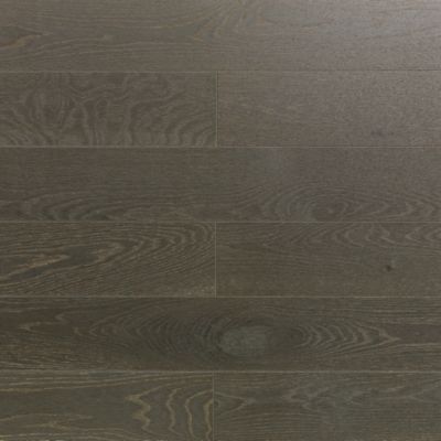 Parquet contrecollé clipsable Onshade L en chêne huilé gris compatible pièces humides