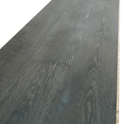 Parquet contrecollé clipsable Onshade XL en chêne huilé gris