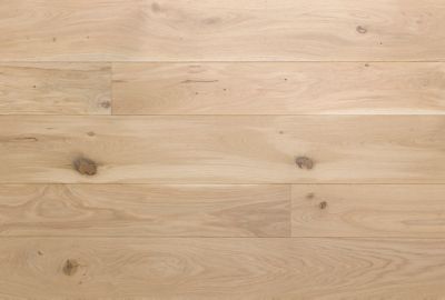 Parquet contrecollé clipsable Padillac L 200 cm en chêne français verni naturel