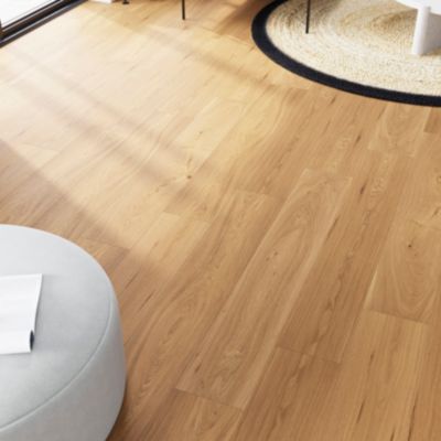 Parquet contrecollé clipsable Visby XL en chêne huilé blond