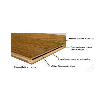 Parquet en chêne contrecollé ELODIE