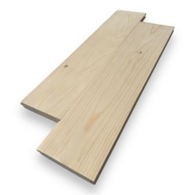 Parquet intérieur PIN massif 235x12x2 cm 1.41 m2/carton (5 lattes)