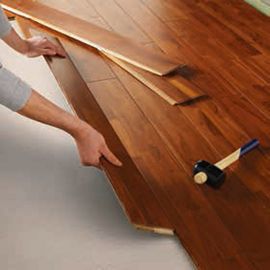 Parquet massif à coller en teck finition vernis mat coloris brun l.12 x ép.1,2 cm