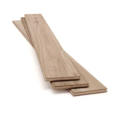Parquet massif à coller Inash M en frêne verni naturel