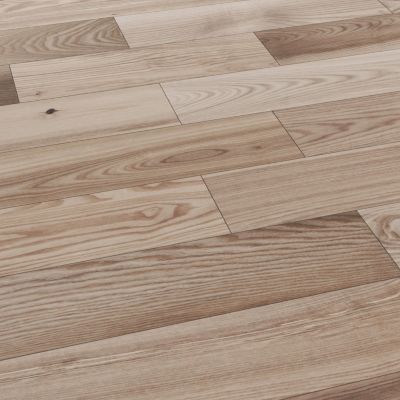 Parquet massif à coller Inash M en frêne verni naturel