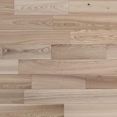 Parquet massif à coller Inash M en frêne verni naturel