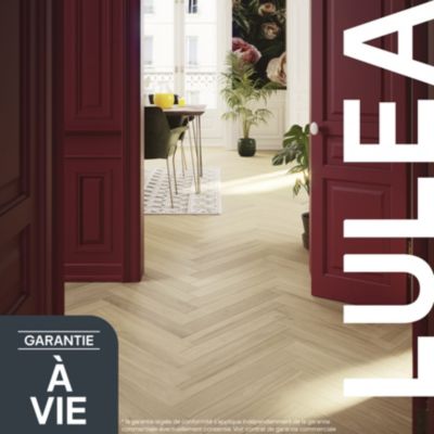 Parquet massif à coller Lulea bâtons rompus en chêne huilé naturel